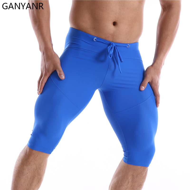 Compression Shorts Athletes - Ganyanr Berjalan Celana Ketat Pria Kompresi