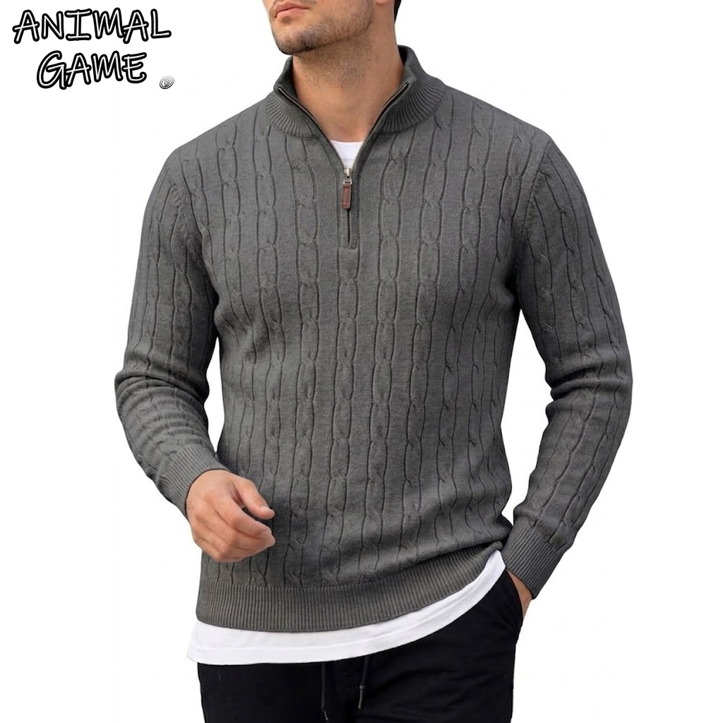 Sweater Polo Pria Lengan Panja - Thermal Long John ulasan dan harga