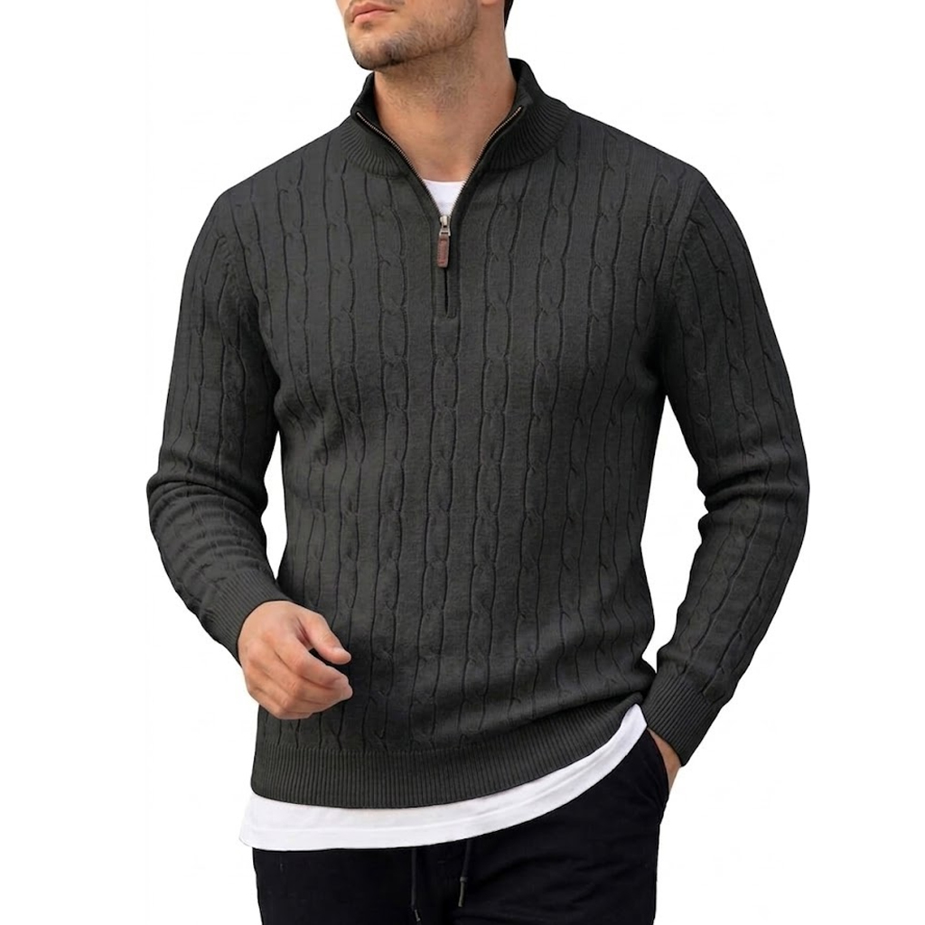 Sweater Polo Pria Lengan Panja - Thermal Long John ulasan dan harga