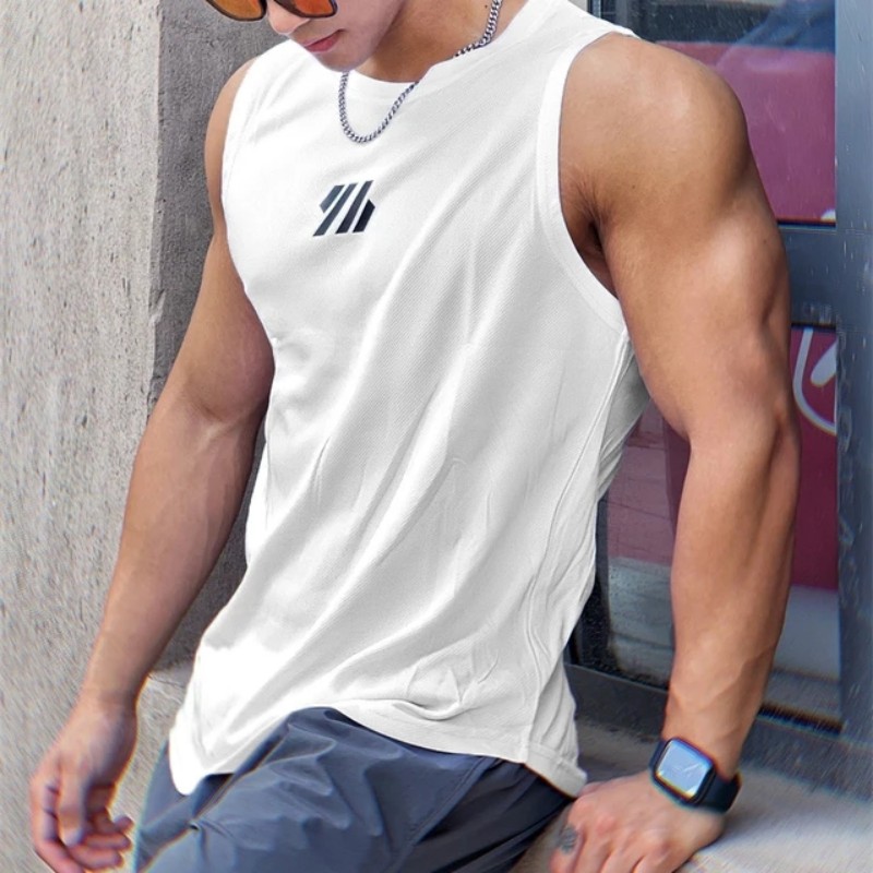 Kaos Gym Musim Panas Terbaru 2 - Sleeveless Undershirt ulasan dan harga