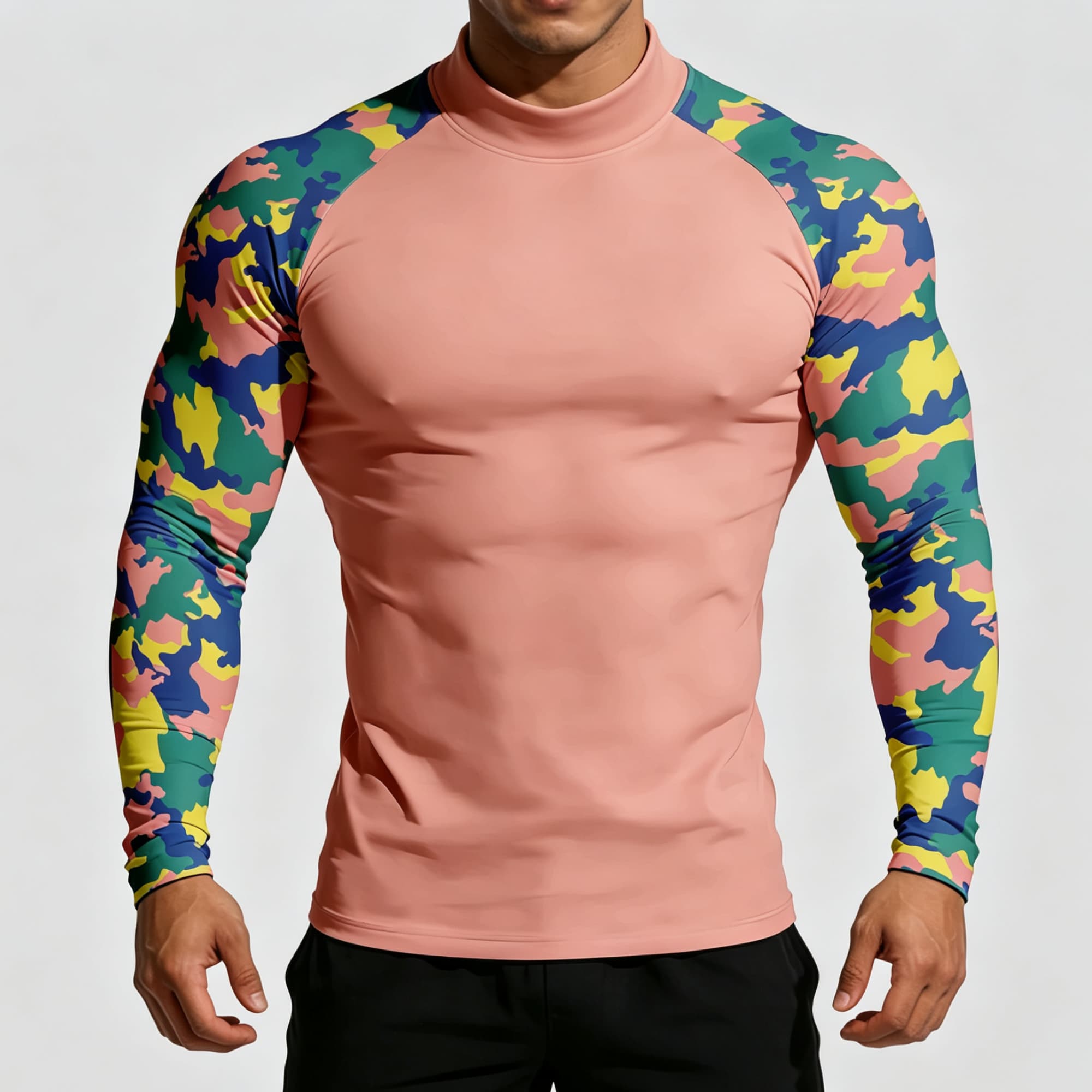 Kaos Lengan Panjang Pria denga - Base Layer Top ulasan dan harga