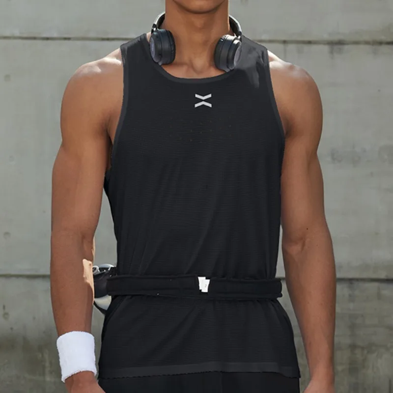 Kaus tanpa lengan maraton pria - Sleeveless Undershirt ulasan dan harga